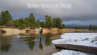 Winter Fly Fishing on the MOST REMOTE Stream quotA Short Filmquot [upl. by Bevus]