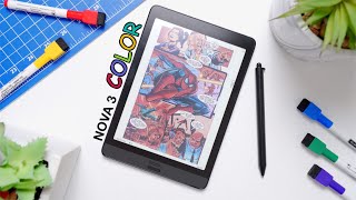 Boox Nova 3 Color Review Color EInk on Android [upl. by Lole963]