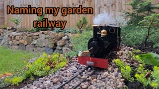 The Wessex and Mercia Light Railway a new 16mm scale live steam garden railway [upl. by Jaquelin]