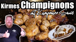 Kirmes Champignons v20 inkl Saucen Rezept – Einfacher Leckerer amp Voller Geschmack [upl. by Enelime]