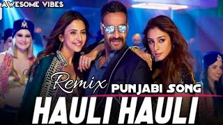 Haul Hauli  Ajay Devgan  Rakul Preet  Garry Sandhu Official Video Song 2024 [upl. by Atnohs]