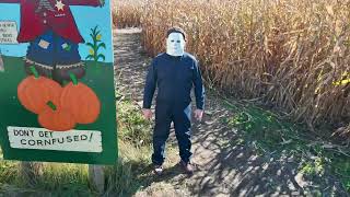 A second fall complication of Michael Myers touring St Lawrence County NY Plus a bonus at the end [upl. by Prent]