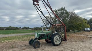 Reach for the sky Oliver 770 w Farmhand Loader walk around and test drive [upl. by Berlin]