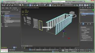 Creating Procedural Buildings in 3ds Max 2017 using MCG [upl. by Laks642]