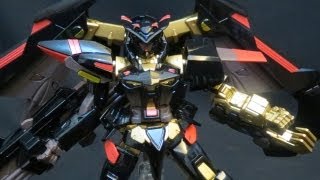 HG Gold Frame Amatsu Mina 3 MSV Gundam Seed Astray X plastic model review ガンプラ [upl. by Yatnwahs575]