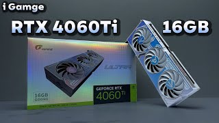 iGame GeForce RTX 4060 Ti Ultra W OC 16GBV UnBox Install Gameplay [upl. by Tedi885]