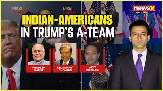 Trump’s ATeam The IndianAmericans  From Usha Vance To Kash Patel  NewsX [upl. by Shaikh542]