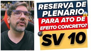 🔴☑️ REVISÃO  SÚMULA VINCULANTE 10 DO STF  CLÁUSULA DE RESERVA DE PLENÁRIO  PROF UBIRAJARA 🔴 [upl. by Siurad]