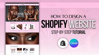 How To Make A Pink Luxury Shopify Website  Step By Step Shopify Tutorial For Beginners [upl. by Mckeon]