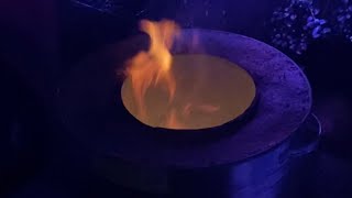 How we made our first Tandoor oven from a metal bin and some clay plant pots fly on the wall aspect [upl. by Keldon386]