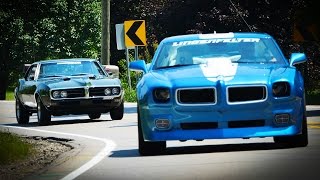 1968 Pontiac Firebird vs 2010 Lingenfelter Trans Am  Generation Gap Firebirds [upl. by Eentruoc690]