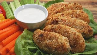 Garlic Parmesan Chicken Tenders [upl. by Shippee]