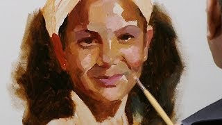 How to paint a portrait in oil paint Summary of the long video [upl. by Adnuhser]