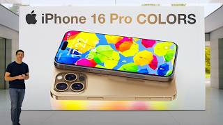 iPhone 16 Pro Max  HANDSON EVERY PRO COLOR LEAK [upl. by Aicatsana]