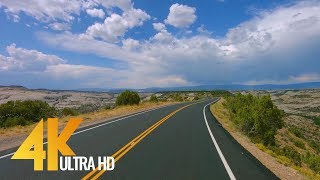 4K Scenic Byway 12  All American Road in Utah USA  5 Hour of Road Drive with Relaxing Music [upl. by Imnubulo]