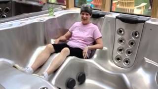 Hot Tub Reviews  Oasis Hot Tub amp Sauna for a Bullfrog 552 [upl. by Laflam]