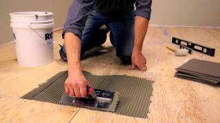 How To Lay Floor Tiles  RONA [upl. by Zillah]