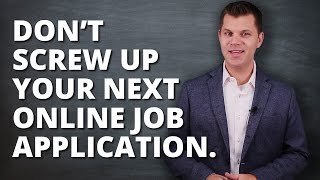 How To Properly Apply For A Job Online [upl. by Whitby624]