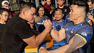 SCHOOLBOY AT MALAYSIA ARM WRESTLING CHAMPIONSHIP 2023 [upl. by Neall]