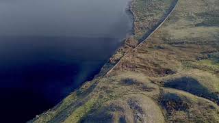 Reservoirs on Woodhead Pass  DJI Mavic Air in the peak District [upl. by Countess412]