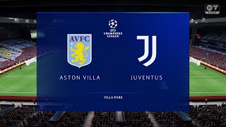 FC 24 Aston VillaJuventus Champions League Jornada 5 PS4 [upl. by Lyndsey]