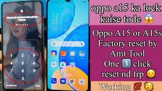 oppo a15s factory reset  oppo a15 ka lock kaise tode by amt tool  Description visit [upl. by Loring700]