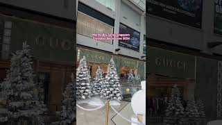 Marina Bay Sands Singapore Christmas Decorations 2024 cocothepawmeranian [upl. by Clevie898]