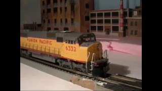 Athearn Genesis Union Pacific SD60M DDC with Sound  Review [upl. by Akenahc]