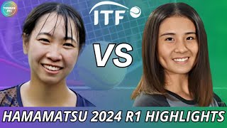 Aoi Ito 伊藤葵 vs Ayumi Miyamoto 宮本あゆみ  Hamamatsu 2024 R1 Full Highlights [upl. by Anileme]