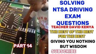 DRIVING LESSON 285  SOLVING NTSA EXAM QUESTIONS  PART 14 [upl. by Noirb]