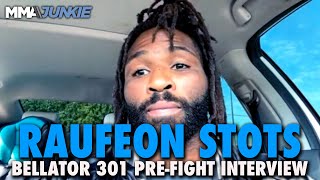 Raufeon Stots Reveals He Fainted During Weight Cut in Loss to Patchy Mix  Bellator 301 [upl. by Retxed]