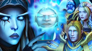 The Pathetic End of Arthas Menethil and the True Meaning of Shadowlands Raid Cinematic Analysis [upl. by Novat]