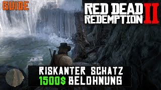 Red Dead Redemption 2  Riskanter Schatz  1500 Belohnung  GuideLösung [upl. by Etteb]