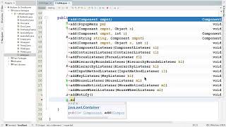 Java Swing JScrollPane amp JTable [upl. by Hera]