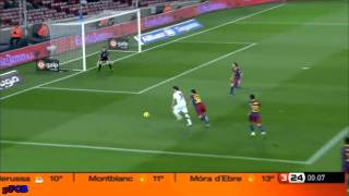 FCBarcelona 51 AD Ceuta  Nolito Milito Pedrito Bojan Messi Copa del Rey 101110 HQ CAT [upl. by Lyndel18]