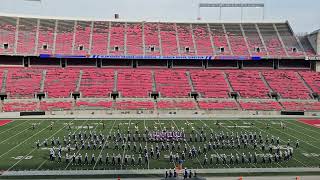 Olentangy Orange High School Marching Band at the 2024 Buckeye Invitational [upl. by Eiramadnil662]