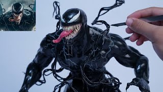 Super Cool Venom Classic Modeling Clay Sculpture [upl. by Edea]