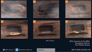 New Satellite Imagery of Toropets Over 60 BunkersWarehouses Destroyed [upl. by Sussman]