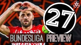 Bundesliga Preview 27  Predictions Aufstellungen amp Topspieler🏆🔥 [upl. by Asenej289]