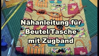 Einfache Tasche nähen [upl. by Ttegirb]