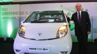 Tata Nano CNG emax launched in India at Rs 240 lakh [upl. by Hayes]