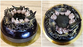 Chocolate Cake Designs  Tips amp Tricks for Decorating Chocolate Cakes  Munna Chef [upl. by Annert977]