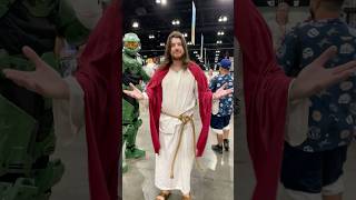 Comic Con LA Cosplay 🙏 Day 1 PraiseHim Jesus jesuschrist [upl. by Asli]