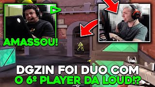 O 6º PLAYER da LOUD DGZIN e LUKXO AMASSARAM a RANKED RADIANTE [upl. by Adeys]