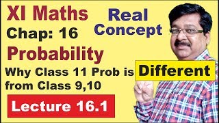 NCERT XI Maths Chap161  Probability  Probability for Class 11 [upl. by James670]