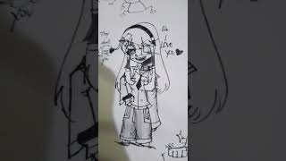 WAIT 🖐🏻🧏🏻✨ art sketch meme trend shorts artist artistindonesia rameindong rameinyuk fypシ゚ [upl. by Gaudette22]