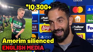 Ruben Amorim silenced English media with his brilliant interview after Sporting win vs Man City [upl. by Cram]