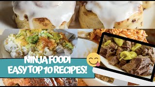 Top 10 Ninja Foodi Recipes [upl. by Boffa]