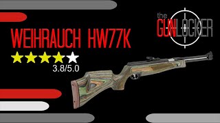 Weihrauch HW77K  Airgun Review airgunreview weihrauch [upl. by Devehcoy]