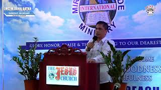 JMCIM QATAR LIVESTREAMING AUGUST 182024  SUNDAY WORSHIP [upl. by Kelton]